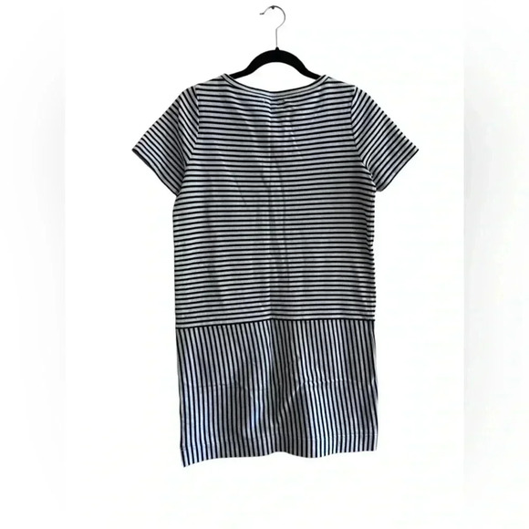 MADEWELL | GUC Navy & White Striped Dress with Pockets S - Picture 9 of 15